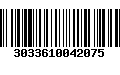 Código de Barras 3033610042075