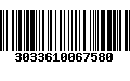 Código de Barras 3033610067580