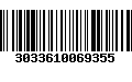 Código de Barras 3033610069355