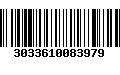 Código de Barras 3033610083979