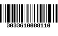 Código de Barras 3033610088110