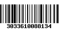 Código de Barras 3033610088134