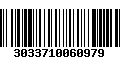 Código de Barras 3033710060979