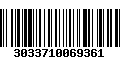 Código de Barras 3033710069361