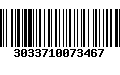 Código de Barras 3033710073467