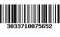 Código de Barras 3033710075652