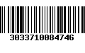 Código de Barras 3033710084746