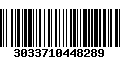 Código de Barras 3033710448289