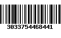Código de Barras 3033754468441