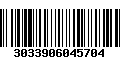 Código de Barras 3033906045704