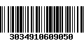 Código de Barras 3034910609050