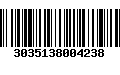 Código de Barras 3035138004238