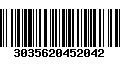 Código de Barras 3035620452042