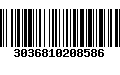 Código de Barras 3036810208586