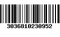 Código de Barras 3036810230952