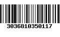 Código de Barras 3036810350117