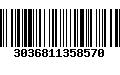 Código de Barras 3036811358570