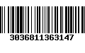 Código de Barras 3036811363147