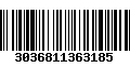 Código de Barras 3036811363185