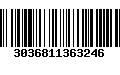 Código de Barras 3036811363246