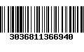 Código de Barras 3036811366940