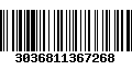 Código de Barras 3036811367268