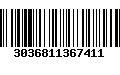 Código de Barras 3036811367411