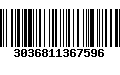 Código de Barras 3036811367596