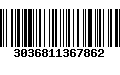 Código de Barras 3036811367862