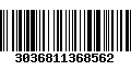 Código de Barras 3036811368562