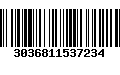 Código de Barras 3036811537234