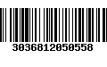 Código de Barras 3036812050558