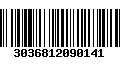 Código de Barras 3036812090141