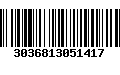 Código de Barras 3036813051417