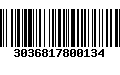 Código de Barras 3036817800134