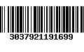 Código de Barras 3037921191699