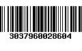 Código de Barras 3037960028604