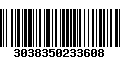 Código de Barras 3038350233608