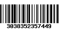 Código de Barras 3038352357449