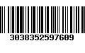 Código de Barras 3038352597609