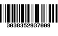 Código de Barras 3038352937009