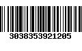 Código de Barras 3038353921205