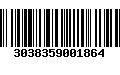 Código de Barras 3038359001864