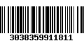 Código de Barras 3038359911811