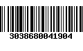 Código de Barras 3038680041904