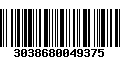 Código de Barras 3038680049375