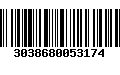 Código de Barras 3038680053174