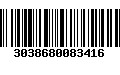 Código de Barras 3038680083416