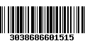 Código de Barras 3038686601515