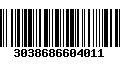 Código de Barras 3038686604011